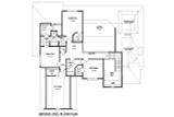 Secondary Image - European House Plan - 51317 - 2nd Floor Plan