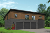 Modern House Plan - 51411 - Front Exterior