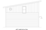 Modern House Plan - 51411 - Left Exterior