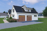 Farmhouse House Plan - 51479 - Right Exterior