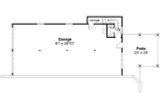 Secondary Image - Lodge Style House Plan - Stonegate 51484 - Basement Floor Plan