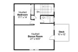 Secondary Image - Traditional House Plan - 51508 - 2nd Floor Plan