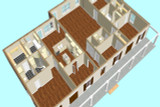 Country House Plan - 51513 - 1st Floor Plan