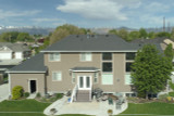 Craftsman House Plan - Tebbs 51704 - Rear Exterior