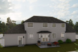 Craftsman House Plan - Tebbs 51704 - Rear Exterior