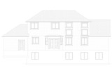 Craftsman House Plan - Tebbs 51704 - Rear Exterior