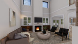 Craftsman House Plan - Tebbs 51704 - Great Room
