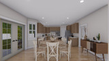 Craftsman House Plan - Tebbs 51704 - Dining Room