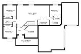 Craftsman House Plan - Tebbs 51704 - Basement Floor Plan