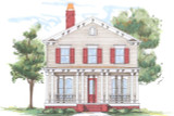 Classic House Plan - 51836 - Front Exterior