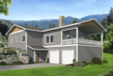 Traditional House Plan - 51977 - Front Exterior