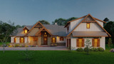 Ranch House Plan - Mount Pleasant Cottage 52222 - Front Exterior