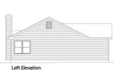 Ranch House Plan - 52270 - Left Exterior