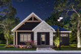 Modern House Plan - Auburn 52296 - Front Exterior