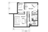 Modern House Plan - Auburn 52296 - Basement Floor Plan