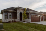 Prairie House Plan - 52416 - Front Exterior