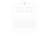 Traditional House Plan - Green 52455 - Front Exterior