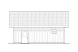 Craftsman House Plan - 52709 - Left Exterior