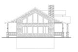 Secondary Image - Lodge Style House Plan - 52774 - Left Exterior