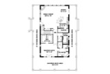 Lodge Style House Plan - 52774 - 1st Floor Plan
