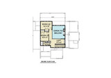 Secondary Image - Modern House Plan - 52807 - 2nd Floor Plan