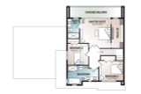 Secondary Image - Modern House Plan - Essex 2 52812 - 2nd Floor Plan
