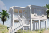 Cottage House Plan - Floridian 52819 - Front Exterior