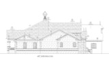 European House Plan - Rocky Top Manor 53023 - Left Exterior