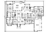 European House Plan - Rocky Top Manor 53023 - 1st Floor Plan