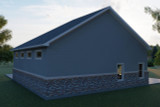 Traditional House Plan - Surridge 53049 - Rear Exterior