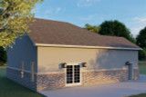 Traditional House Plan - Surridge 53049 - Left Exterior