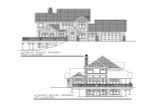 Craftsman House Plan - Stratford 53091 - Exterior