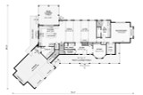 Farmhouse House Plan - 53161 - 1st Floor Plan