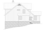 Country House Plan - Winn Springs 53219 - Left Exterior