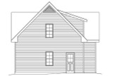 Traditional House Plan - 53282 - Left Exterior