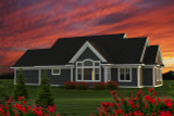 Secondary Image - Ranch House Plan - 53301 - Rear Exterior