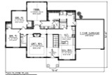 Ranch House Plan - 53301 - 1st Floor Plan