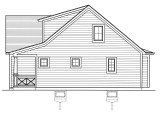 Cape Cod House Plan - Walton 53327 - Right Exterior