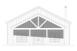 Craftsman House Plan - Pleasantville 2 53337 - Front Exterior
