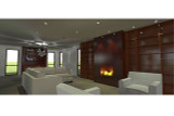 Modern House Plan - Peoria 53415 - Living Room