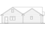 Secondary Image - Traditional House Plan - 53453 - Rear Exterior