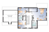 Colonial House Plan - Chrisholm 53497 - 2nd Floor Plan