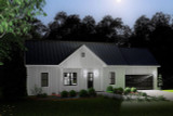 Ranch House Plan - 53526 - Front Exterior