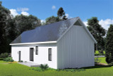 Ranch House Plan - 53526 - Left Exterior