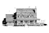 Country House Plan - Summerfield 53614 - Front Exterior