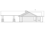 Craftsman House Plan - Tetherow 53703 - Right Exterior