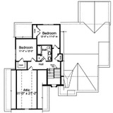 Secondary Image - Craftsman House Plan - The Elderberry 53746 - 2nd Floor Plan