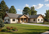 Ranch House Plan - 53842 - Front Exterior