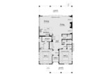 Cape Cod House Plan - Salt Water 53856 - 1st Floor Plan