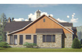 Craftsman House Plan - Odessa 53932 - Left Exterior